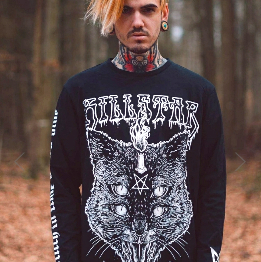 Killstar Juju Crewneck Long Sleeve T-Shirt Unisex
